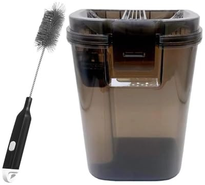 Compatible con Dreame X30/X40/L30/L40 Ultra/Pro Ultra Set de Limpieza y depósito de Aguas residuales Accesorios Originales for depuradora Depósitos de Agua + Aguas residuales(Sewage Tank)