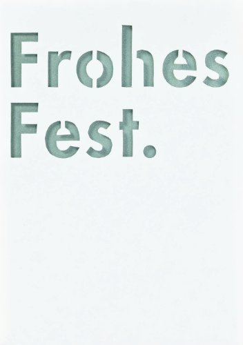 Räder Weihnachts Lichttüten Karte Frohes Fest
