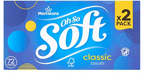 Even Softer Everyday Facial Tissues Twin Pack - 72 Tissues