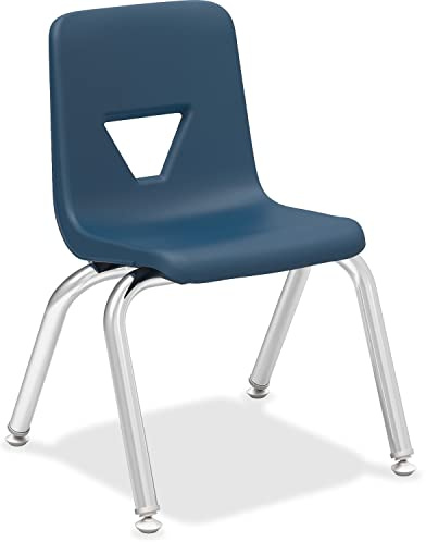 Lorell LLR99881 Stacking Student Chair, 12