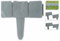 Multistore 2002 10er Set Beeteinfassung Gartenzaun Zierzaun ca. 250cm Stein-Optik Kunststoffzaun