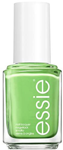 essie Nail Polish with Opaque and Glossy Finish for Colour-Intense Fingernails, No. 794 Double Trouble, Green, 1 x 13.5 ml