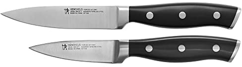 HENCKELS Forged Accent Razor-Sharp 2-pc Paring Knife Set, German Engineered Informed by 100+ Years of Mastery,Black