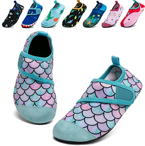 Water Shoes for Kids Girls Boys Toddler Beach Shoes Aqua Socks for Pool Swimming Shoes Non Slip Quick Dry Barefoot Skin Outdoor