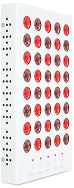 Panneau de Thérapie par Lumière Rouge 660nm & 850nm, Appareil Infrarouge 200W pour Visage & Corps, Amélioration du Collagène & Soins de la Peau, Minuterie Réglable, Soulagement de la Douleur