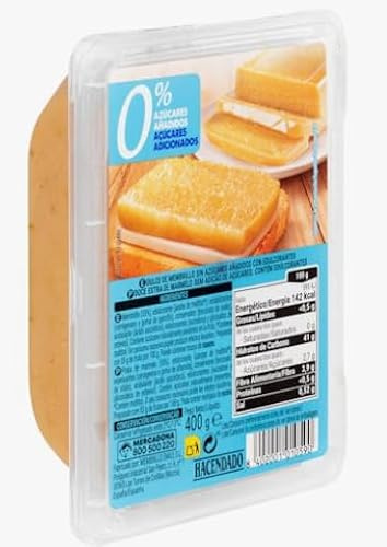 Dulce de Membrillo, Confettura di Mele Cotogne 0% Zuccheri Aggiunti, Crema Spalmabile, 400g, Senza Glutine, pack 3