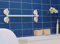 Mobeli PR45323 Quattroplus Haltegriff für die Wand, 645 – 770 mm