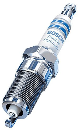 Bosch 8160 OE Zündkerze mit feinem Draht, doppelte Platin, 10 Stück, Double Platinum