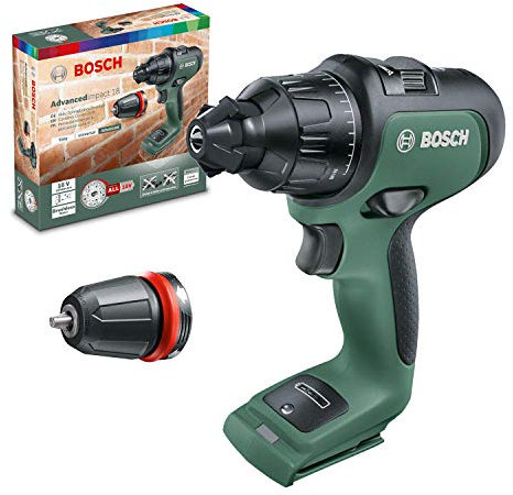 Bosch - Taladro combinado AdvancedImpact 18 (sin batería, sistema de 18 V, en caja)