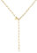 GD GOOD.designs Gliederkette Gold Damen - Wasserfeste Y Kette I Verstellbare Ankerkette aus Edelstahl I Vergoldete Frauen Halskette