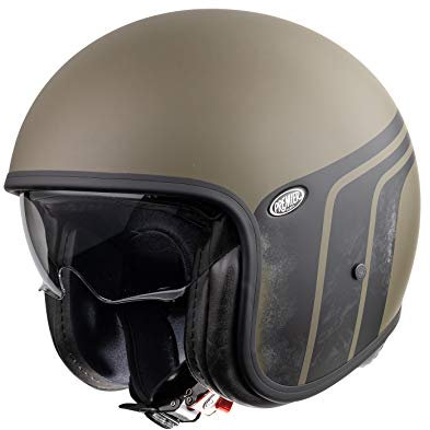 Premier HELM VINTAGE BTR MILITARY GREEN BM,MILITARY GRÜN/SCHWARZ,S