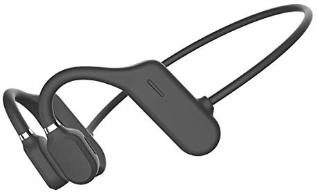 Queen.Y Auriculares de Conducción Ósea Bluetooth Oído Abierto Inalámbrico Estéreo de Alta Fidelidad Auriculares con Micrófono para Deportes Fitness Ciclismo Correr Conducción Gimnasio