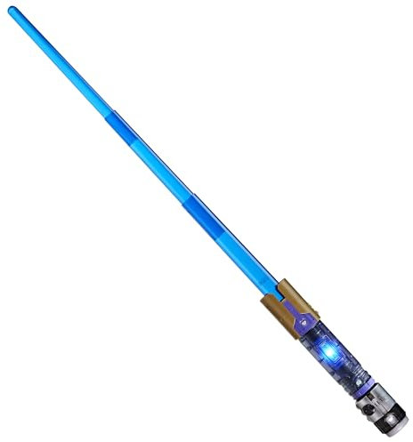 Star Wars Lightsaber Forge Kyber Core Age 4+ Jedi Master Sol Blue Customisable Electronic Toy for Boys and Girls