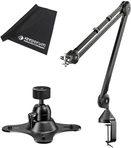 Rode PSA-1 bords-mikrofonarm Vesa-Mount stativfäste keepdrum duk
