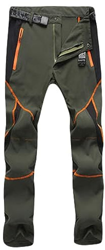 Pantaloni Trekking Uomo Esterno Asciugatura Impermeabili Lavoro Traspiranti Convertibile Pantaloncini Softshell Pantaloni da Arrampicata Leggero da Montagna Caccia 2025