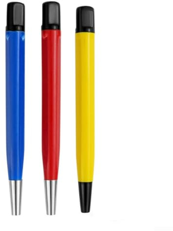 Outil de nettoyage d'horloger avec brosse en fibre de verre, laiton, acier et nylon pour restauration professionnelle de pièces de montre (A)