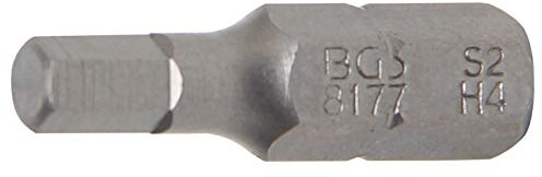 BGS 8177 | Bit | Length 25 mm | 6.3 mm (1/4) Drive | internal Hexagon 4 mm