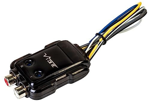 Vibe Audio Critical Link Car 2 Channel Speaker Wire To 2 Channel Low Level RCA Output Line Convertor With Auto Sense