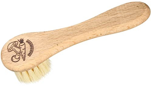 FACKELMANN 31048 - Spazzola per verdure, in legno di faggio