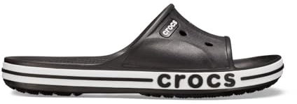 Crocs Unisex Erwachsene Bayaband Slide Badeschlappen, Black/White, 39/40 EU