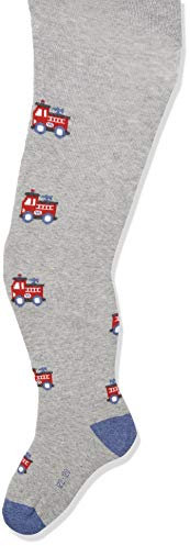 Sterntaler Baby - Jungen strømpebukser brandvæsen Strumpfhose, Silber Mel., 68 EU