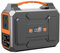 Powkey 100W Portable Power Station 99Wh/ 27000mAh Camping Power Pack,Solar generator with AC/DC/USB/Type C Outlet for Outdoors Camping Travel Fishing Emergency Power Supply Backup Orange