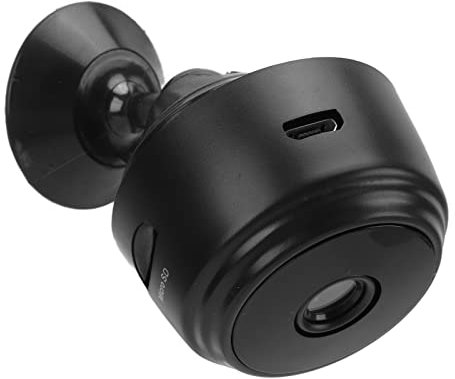 Telecamera di Sicurezza WiFi, Telecamera Wireless per Visione Notturna HD Intelligente Che Monitor Remoto IP Cpvan per Porte Esterne Wireless ABS per la Casa