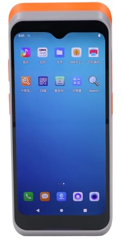 Haofy Impresora Térmica de Recibos Cámara de 8 MP Escáner NFC Pantalla de 6,2 Pulgadas Impresora Portátil Multifuncional para Propietarios de Restaurantes y Minoristas Material ABS