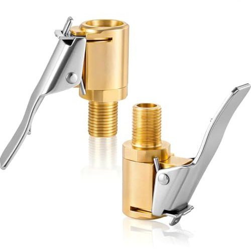 Mellbree Bilventil adapter för Bosch Mini kompressor Easypump, multifunktionell ventil-adapter kompatibel med Bosch batteripump, lämplig för bilddäck, cyklar och bollar (2 set)