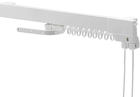 Swish Supreme Corded Aluminium Curtain Track Set, White, 300 Cm