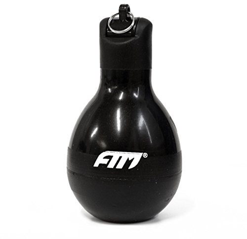 FTM Wizzball Handpfeife Schwarz, Trillerpfeife zum drücken