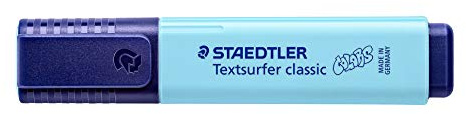 STAEDTLER 364 C-305 Textsurfer Classic Highlighter - Vintage Sky Blue (Box of 10)