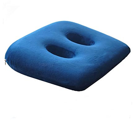 Ischial Tuberosity Sitzkissen Mit Zwei Löchern Für Sitzknochen, Sitzknochenentlastungskissen Für Den Po, Schützt Das Gesäß Und Lindert Schmerzen - Zuhause, Büro, Auto, Rollstuhl