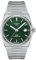 Tissot PRX Herrenuhr Automatik Grün T137.407.11.091.00 Stahl, Grau, Armband, grau, Armband