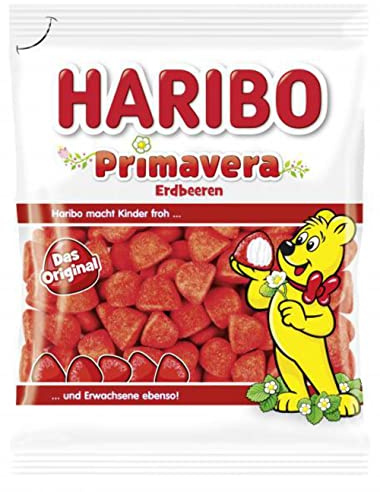 Haribo Primavera, Erdbeeren, 175 g