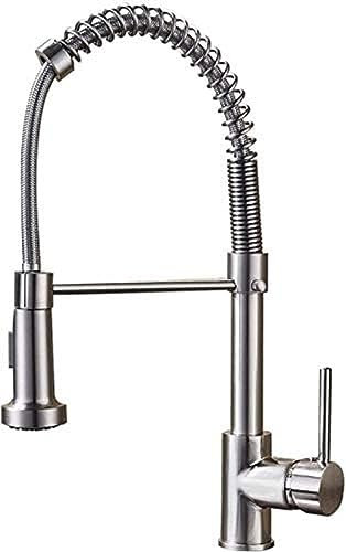 WAGXIyU Kitchen Faucet Mixer Taps for Kitchen Low Pressure Kitchen Faucet with Shower Pull-Out Sink Faucets Kitchen Pull-Out