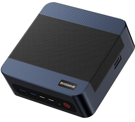 BOSGAME M1 Mini Gaming PC, AMD Ryzen 7 7840HS (upp till 5,1 GHz) 32 GB DDR5 1TB PCIe4.0 SSD minidatorer, minidator Windows 11 Pro 4K display HDMI+DP+2×USB4, 2.5G Dual LAN, WiFi 6, BT5.2
