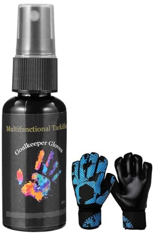Grip Spray Für Torwarthandschuhe, 30ml Torwarthandschuh Reiniger Handschuh Kleber Spray, Goalkeeper Gloves Glue Spray, Baseball Schlaghandschuhe Ergänzung