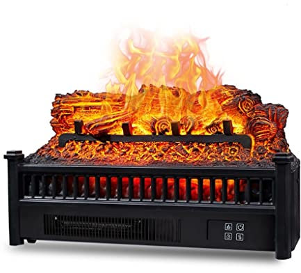 QUEAWOQ Water Vapor Fireplace 3D Steam Electric Fireplace Home Heater Decoration Charcoal Brazier Fireplace Core Mobile 3D Simulation Flame Electronic Fireplace Octopus feet