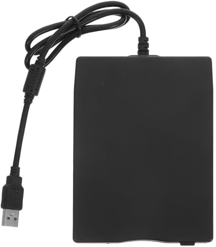 UTHCLO Disquetera Externa USB Portátil Plug and Play Compatible con Windows me XP para Laptops y Ordenadores de Escritorio Lector de Disquetes sin Necesidad de Drivers