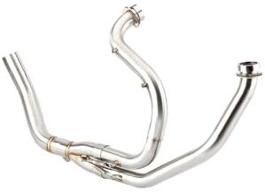 Per Honda Transalp XL650V 2000-2007 Slip-on Terminali di scarico dell'intestazione Tubo Collegamento collettori di Scarico Moto XL650 V XL 650V 650 V