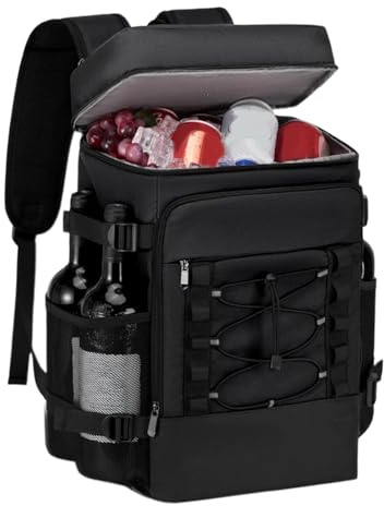 Mochila térmica Suave – Mochila térmica para Hombres Mujeres Adultos, térmica portátil para Hielo con función de refrigeración Avanzada | para Almuerzo, Viaje, Camping, Picnic