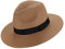 Moxamo Strohhut Damen Sonnenhut, Panama Hut Herren große Krempe, handgewebter Strandhut, Sonnenschutz Sport Strandhut Sommermütze für Strand (Khaki)