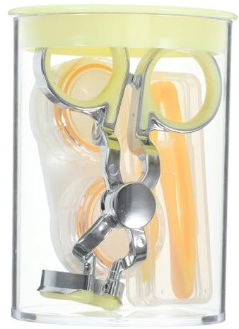 SOIMISS Herramientas para Lentes de Contacto Pequeño con Pinzas y de Succión Kit Compacto y Portátil para Quitar Insertar Lentillas con Estuche Accesorio Seguro y Práctico para Cuidado