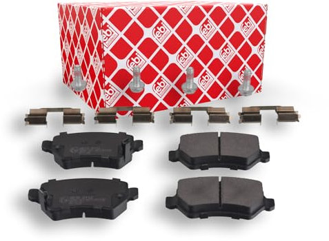 febi bilstein 16512 Bremsbelagsatz mit Befestigungsmaterial, 1 Stück