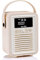VQ Retro Mini DAB/DAB+ Digital Radio with Bluetooth, FM Radio, Alarm Clock - Mains & Battery Powered Portable