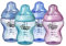 Tommee Tippee Closer to Nature Baby Bottles, Slow Flow Breast-Like Teat with Anti-Colic Valve, 260ml, Pack of 4, Colour My World