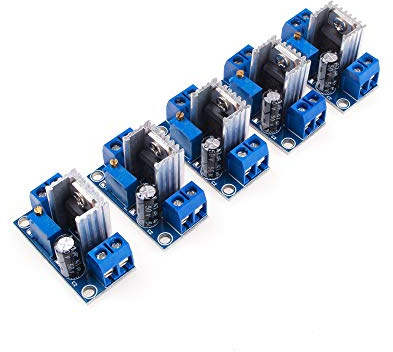 ANGEEK LM317 - Regolatore di tensione DC 1,5 A, 1,2 ~ 37 V, modulo di alimentazione