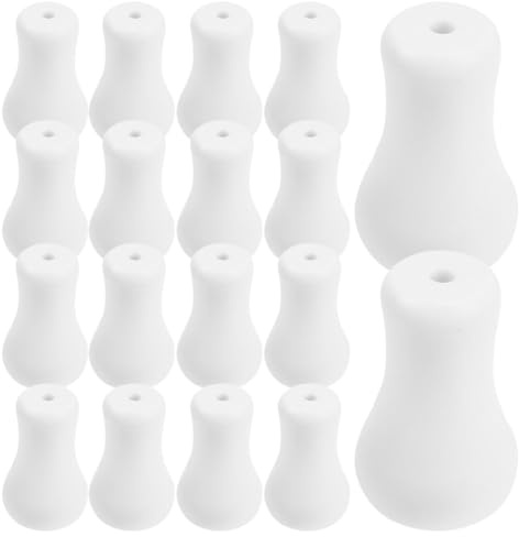 Kichvoe 20 Perillas de Cordón para Persianas Enrollables de Plástico, Accesorios para Reparación de Cortinas, Soporte Seguro y Duradero para Cuerda, 20 Piezas, Uso en Hogar y Oficina