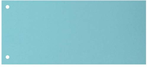 Oxford Trennstreifen, 100 Stück, Manilakarton, blau